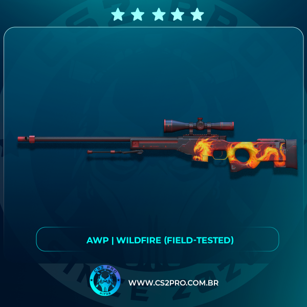 #0206 AWP | Wildfire